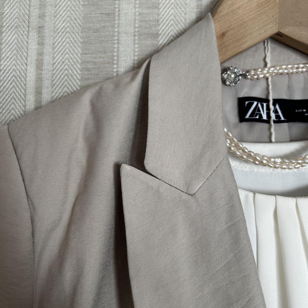 美品！ZARA テーラードパンツスーツ　XL,Lサイズ
