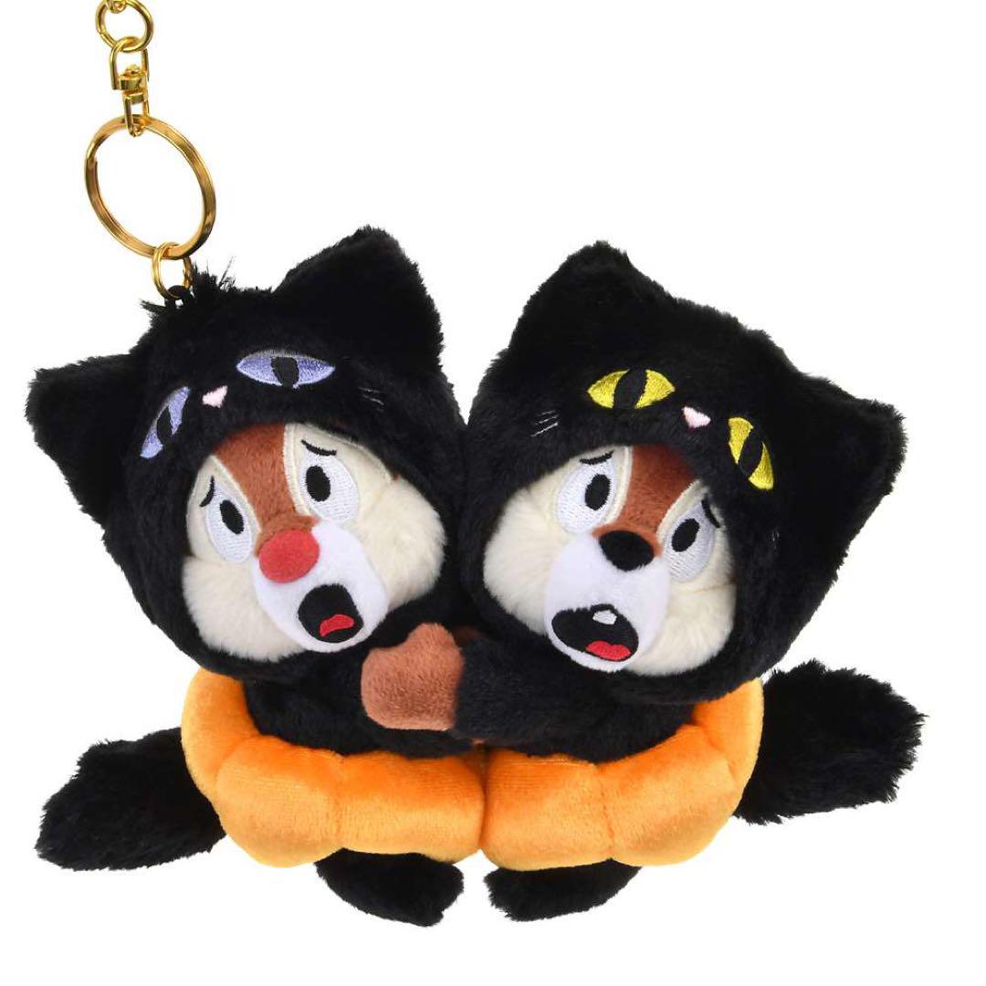 チップ＆デール ぬいぐるみキーホルダー・キーチェーン 仮装