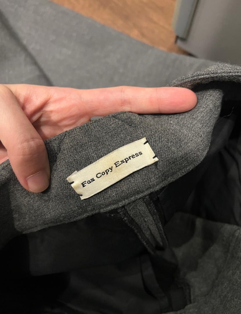 パンツ FaxCopyExpress in front pocket S