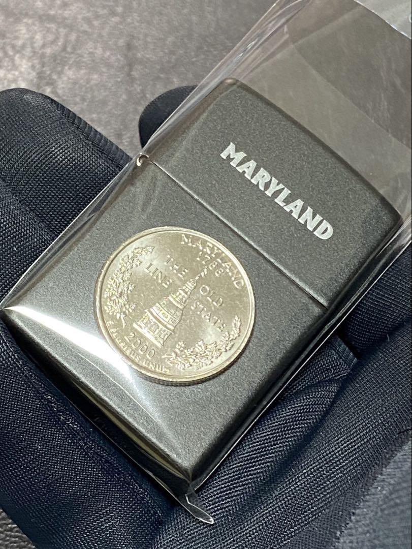 zippo STATE QUARTERS MARYLAND 2000年製