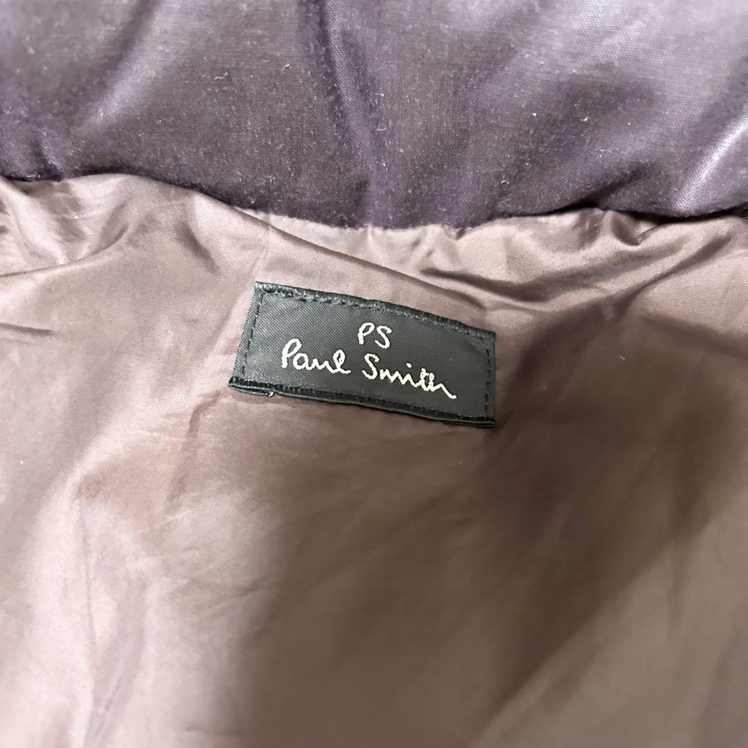 専用！　PaulSmith ファー付きダウンジャケット　紫　ラクーンファー