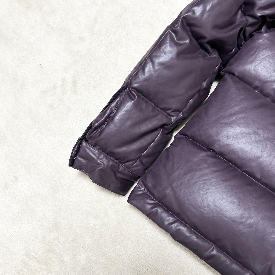 専用！　PaulSmith ファー付きダウンジャケット　紫　ラクーンファー