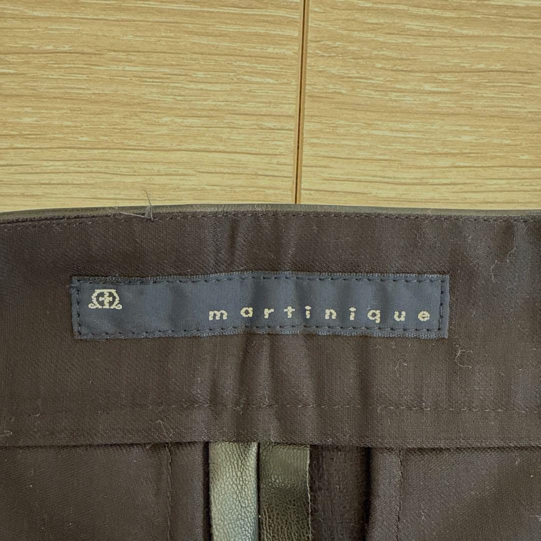 新品未使用martinique マルティニーク合成皮革ショートパンツ　0