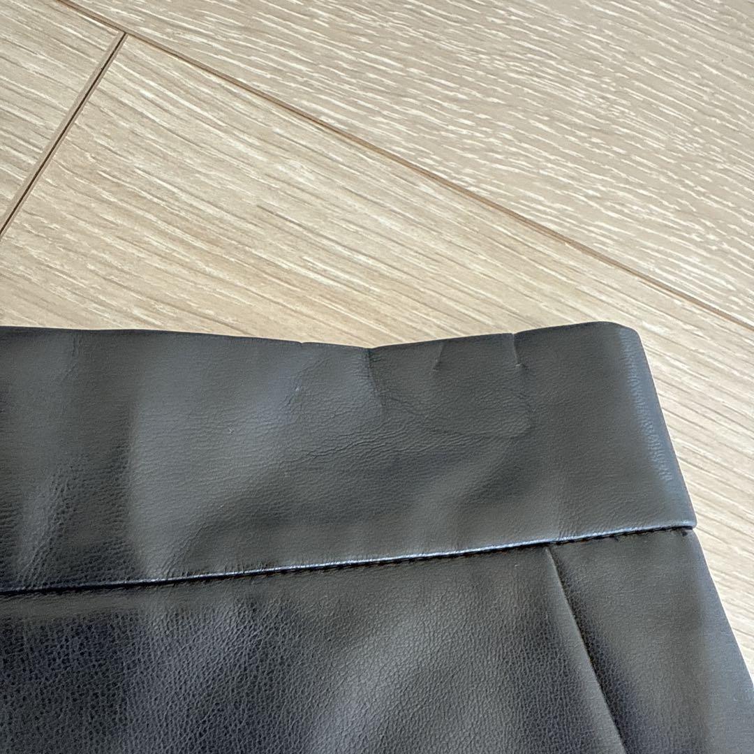 新品未使用martinique マルティニーク合成皮革ショートパンツ　0