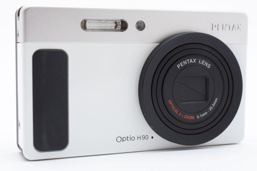 【美品】ペンタックス PENTAX optio H9O ホワイトシルバー 美品】ペンタックス PENTAX optio H9O ホワイトシルバー - メルカリ