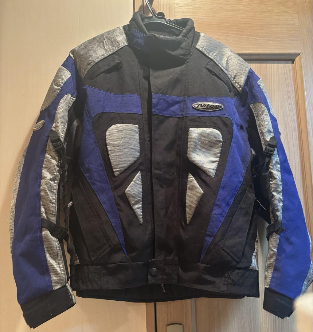 nitro レーシング、バイクジャケットライダーズジャケット L