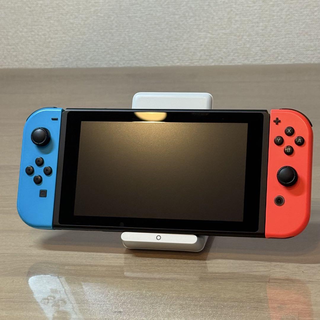 7-104 Switch 本体 バッテリー強化版 箱付き - メルカリ