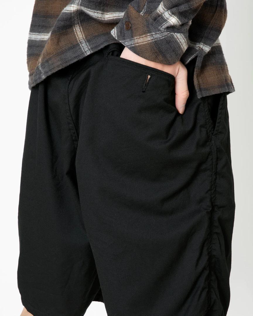 【お気にいる】 RANCHER 定価3万】nonnative SHORTS 1 BLACK パンツ