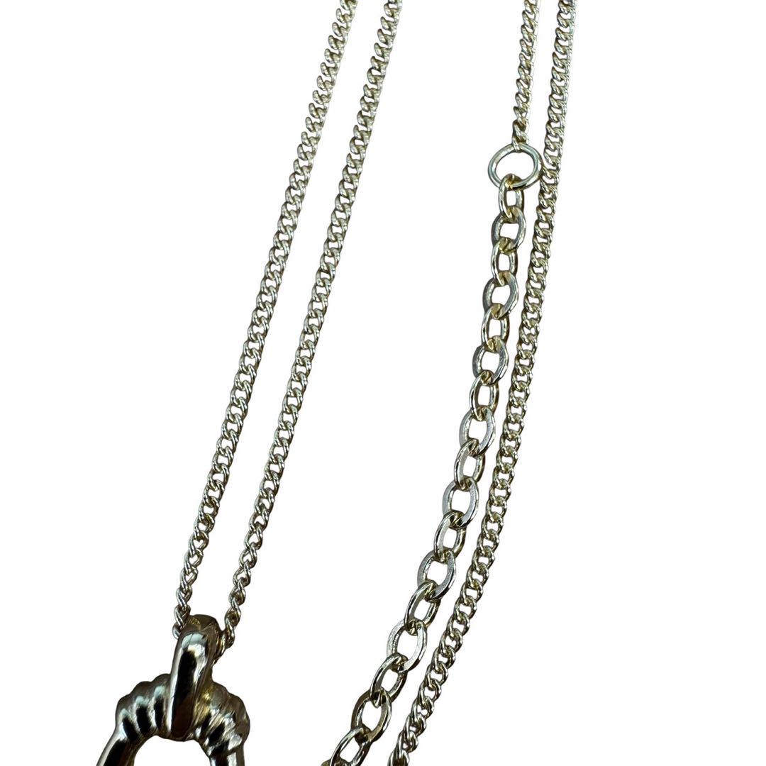 Christian Dior CDロゴ ネックレス Chr.Dior