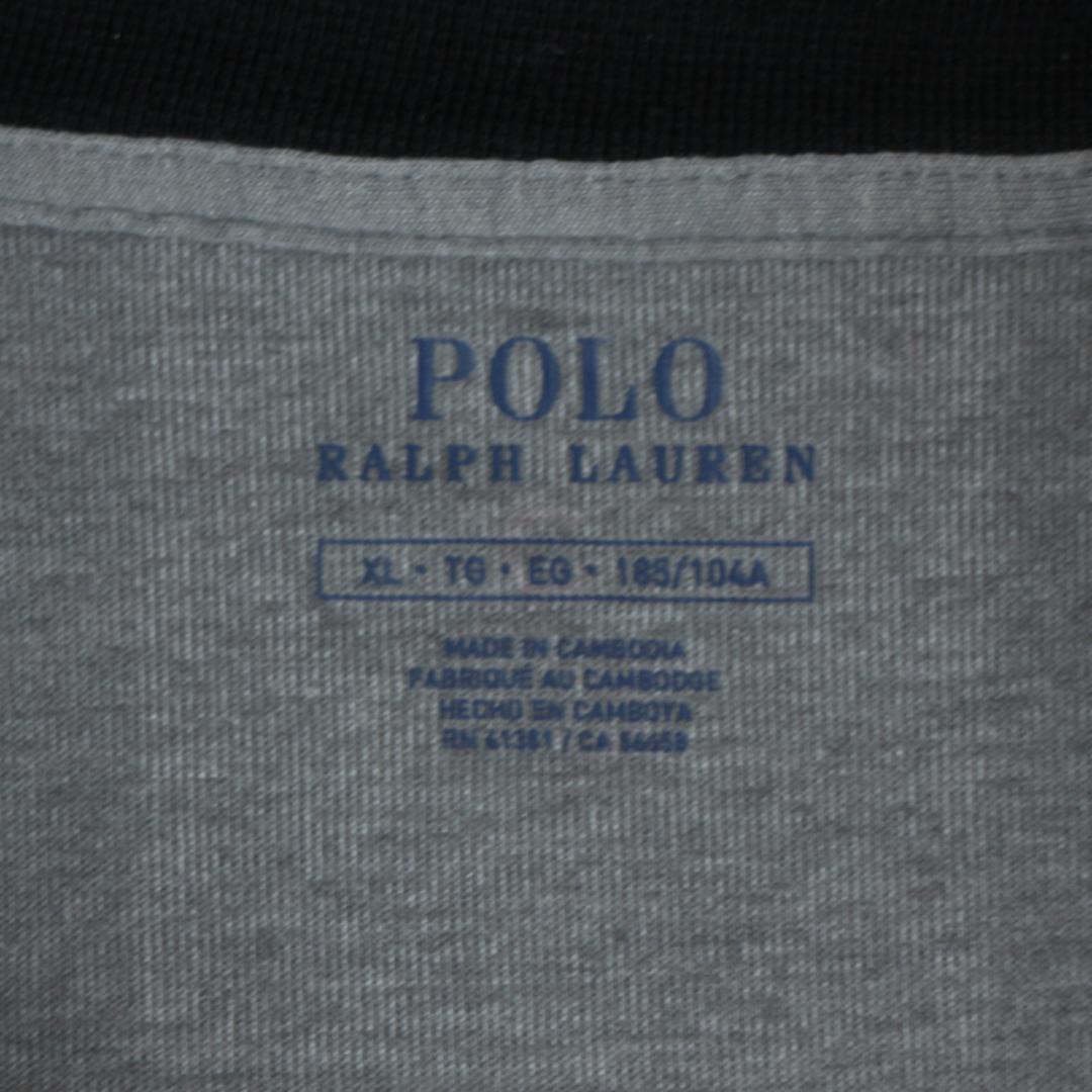 Polo Ralph Lauren ハーフジップ トレーナー スウェット 刺繍