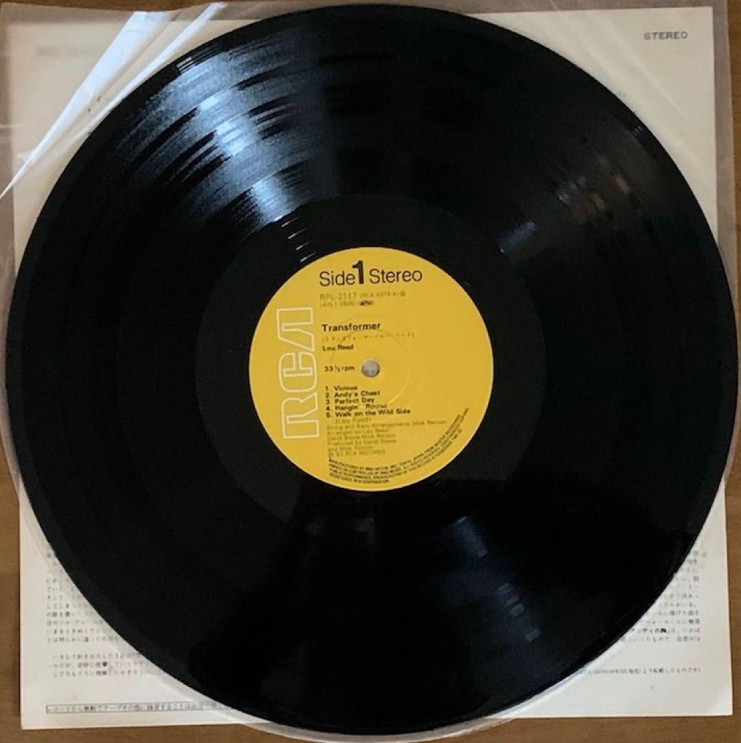 大特価 pop - 中古LP】ルー・リード Transformer メルカリ - (日本盤・帯付き) 洋楽