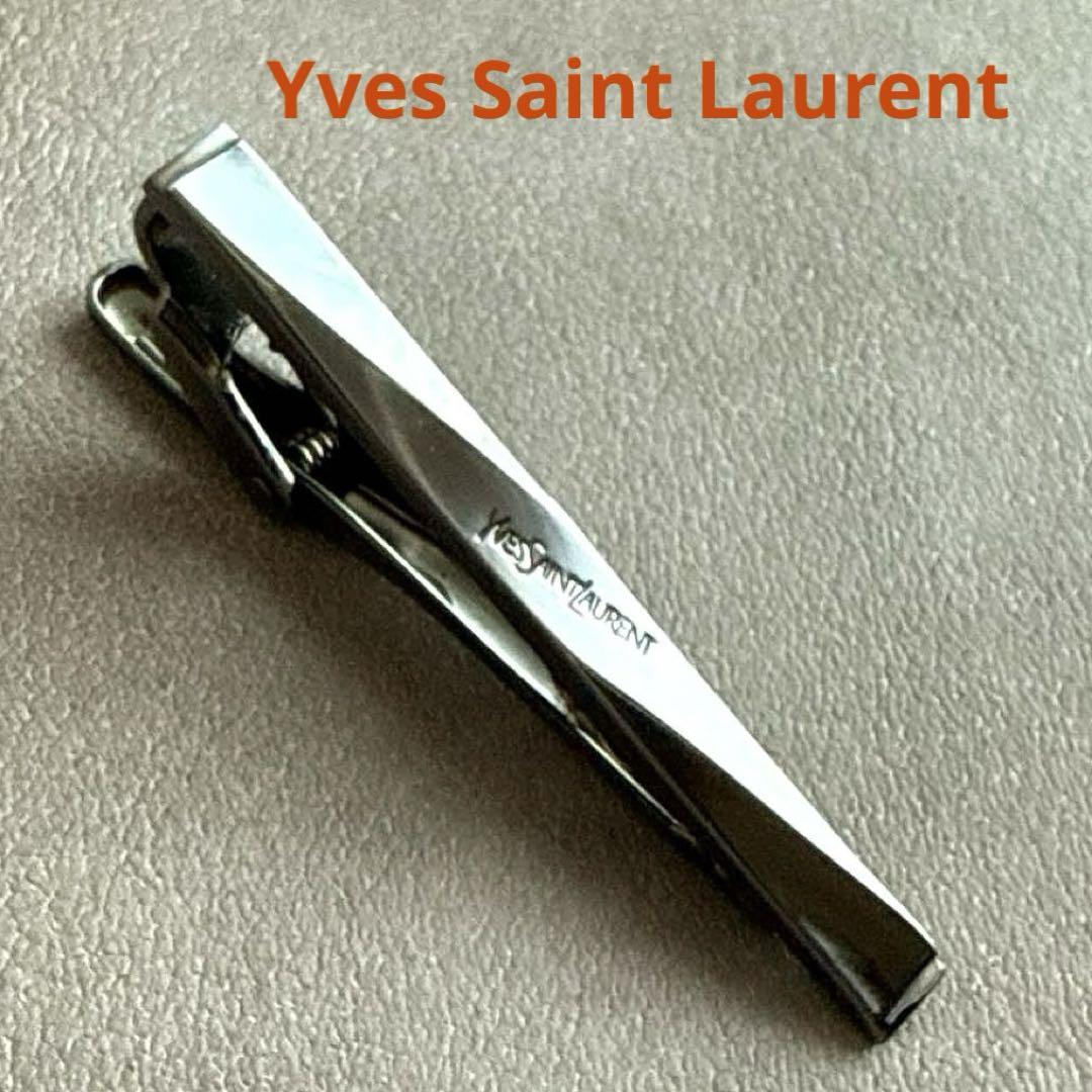 イヴサンローラン ネクタイピン 美品 美品】Yves Saint Laurent イヴ サン ローラン ネクタイピン メンズ