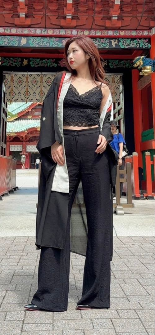 絹着物のスプリングコート