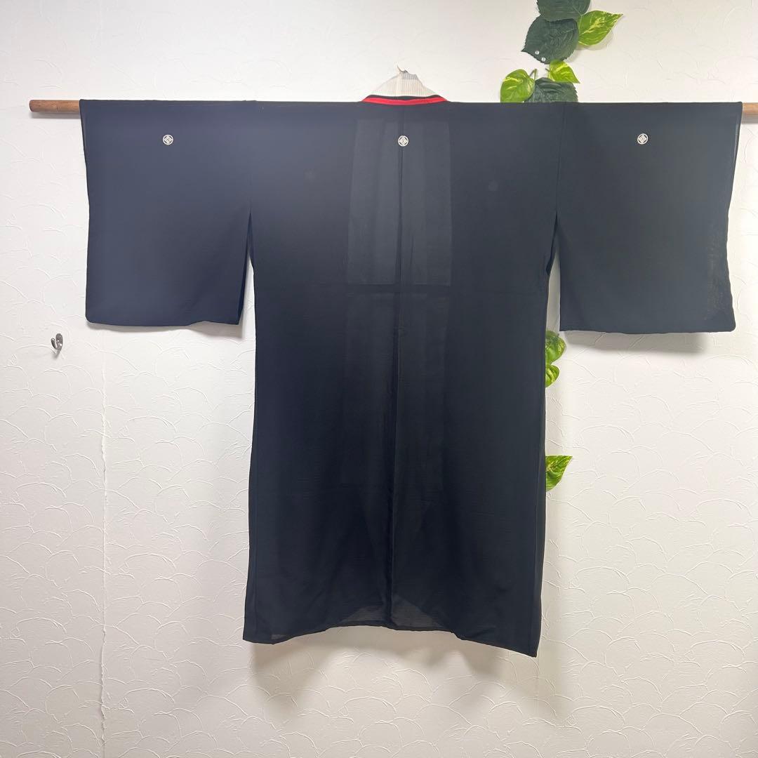 絹着物のスプリングコート