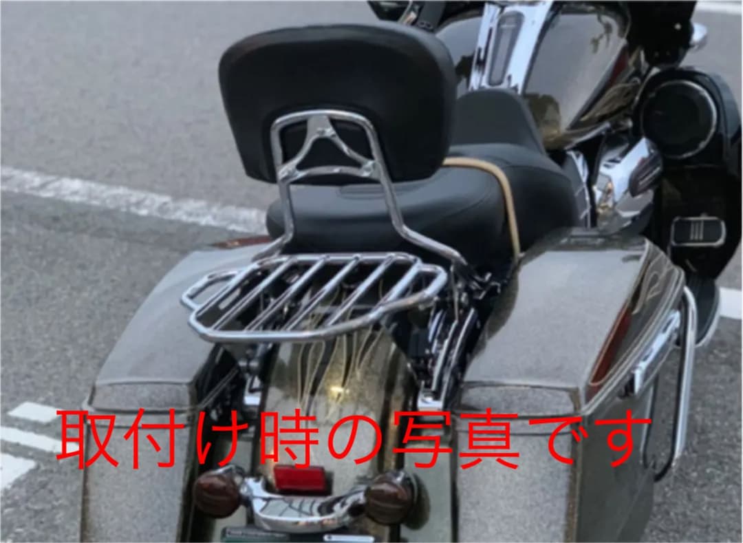 売れ筋がひ贈り物! ハーレー ツーリング バックレスト 純正 外国