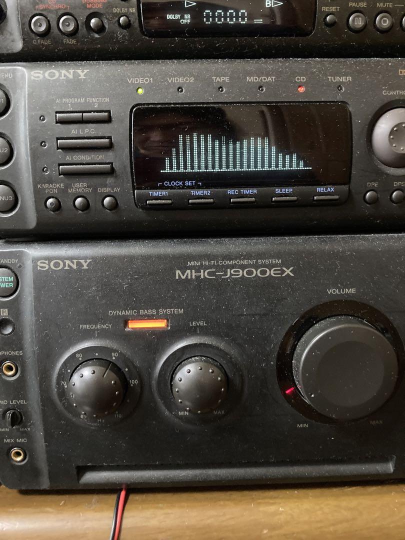 バブコン最高峰 SONY MHC-JJ900EX ラジオ・コンポ