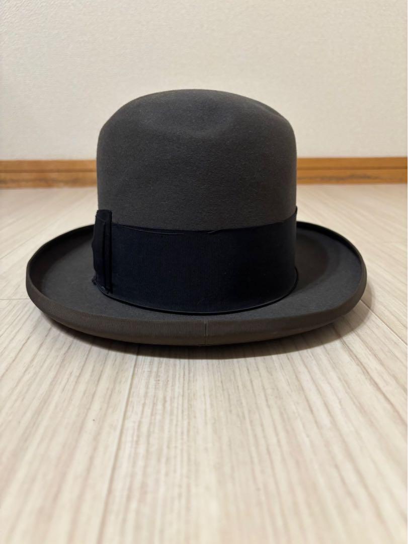Borsalino グレー フェルトハット