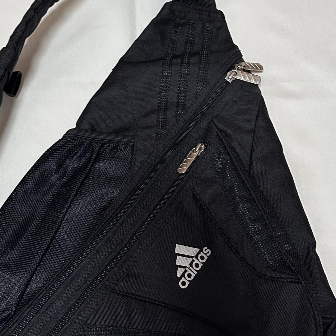 adidas アディダス 00s Y2K ワンショルダー ボディバッグ ブラック