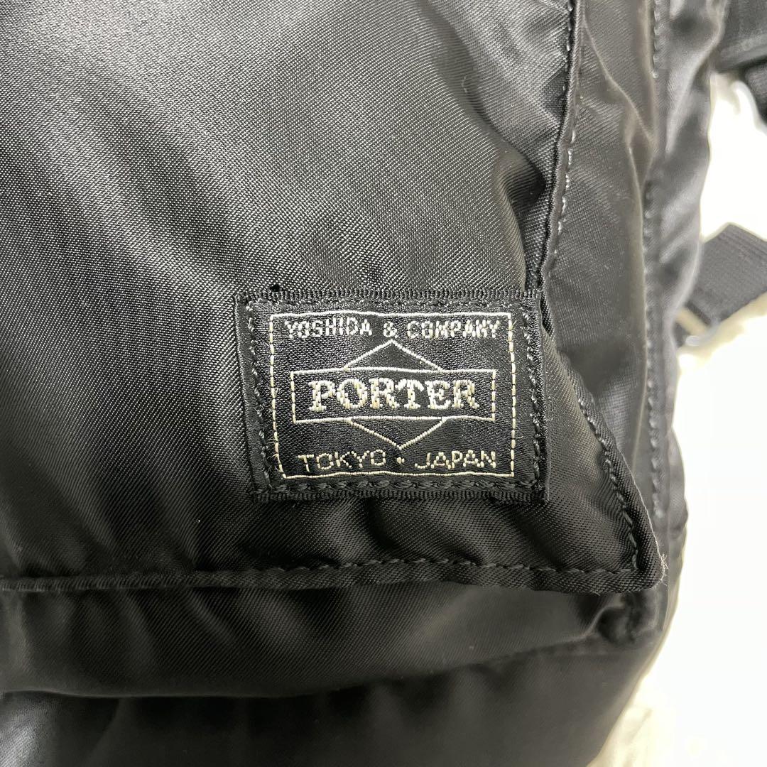 極美品⭐️PORTER ポーター リュック タンカー ブラック 廃盤