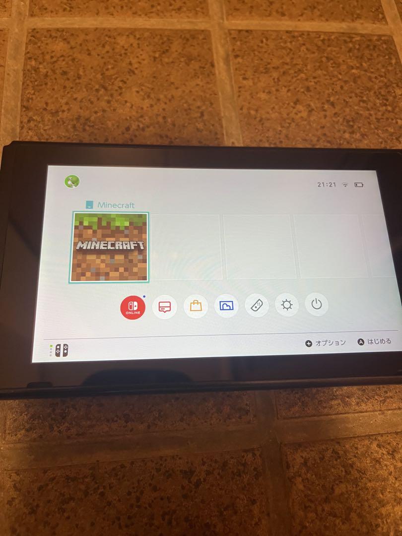Nintendo Switch 本体 グリーン/ピンク　マイクラソフトセット
