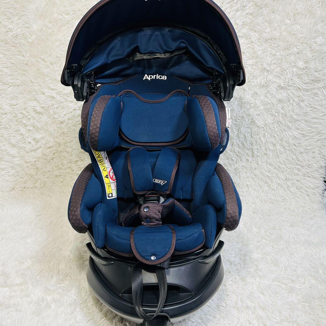 大人気✨アップリカ フラディアグロウ ISOFIX360°セーフティー ネイビー