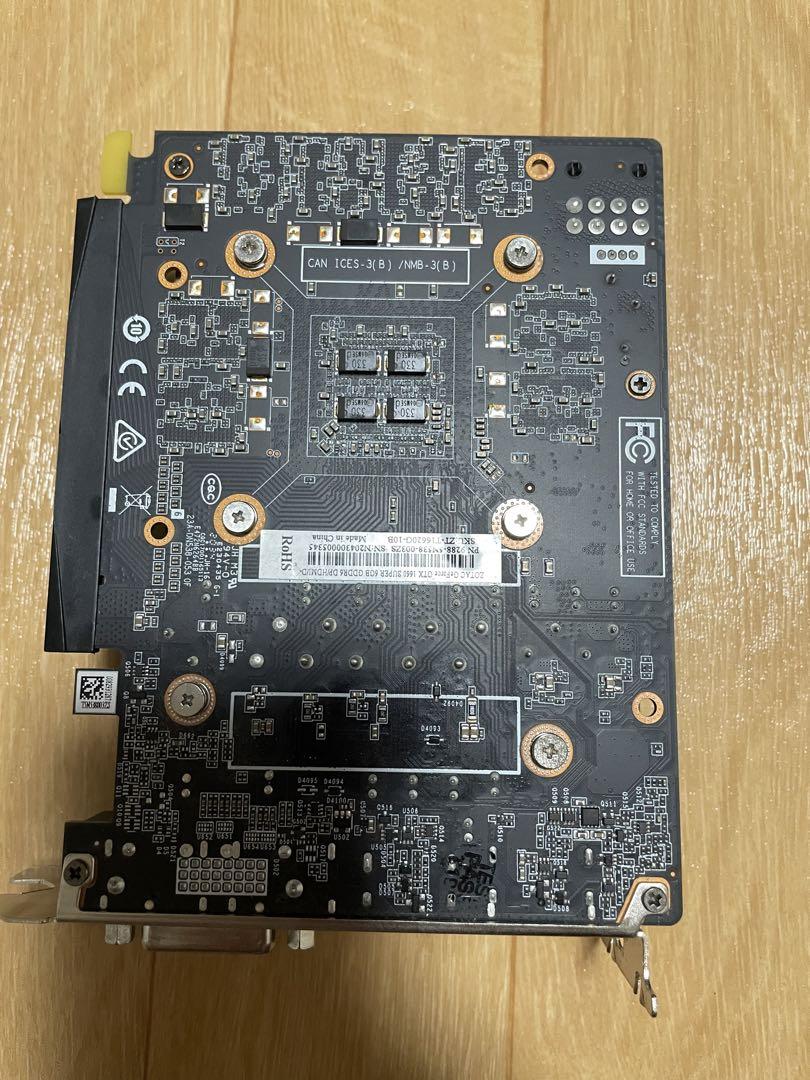 中古美品】GTX1660 SUPER グラフィックボード・グラボ・ビデオカード