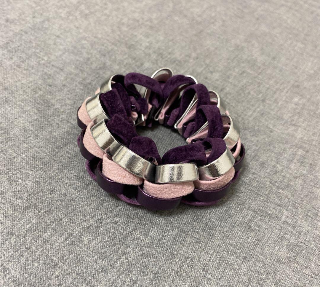 heyep Zipper Scrunchie シュシュ ヘアアクセサリー