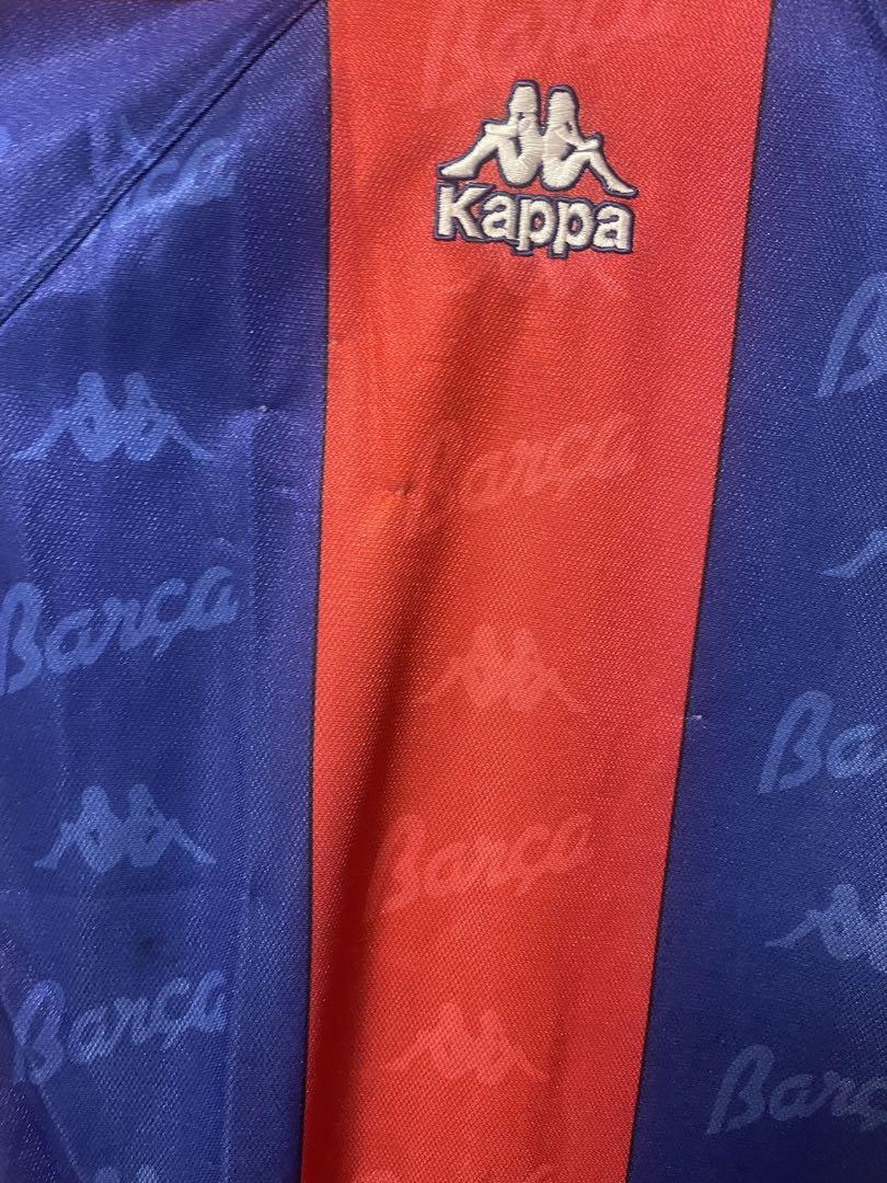 1996-1997 バルセロナユニフォーム 長袖 (XL)