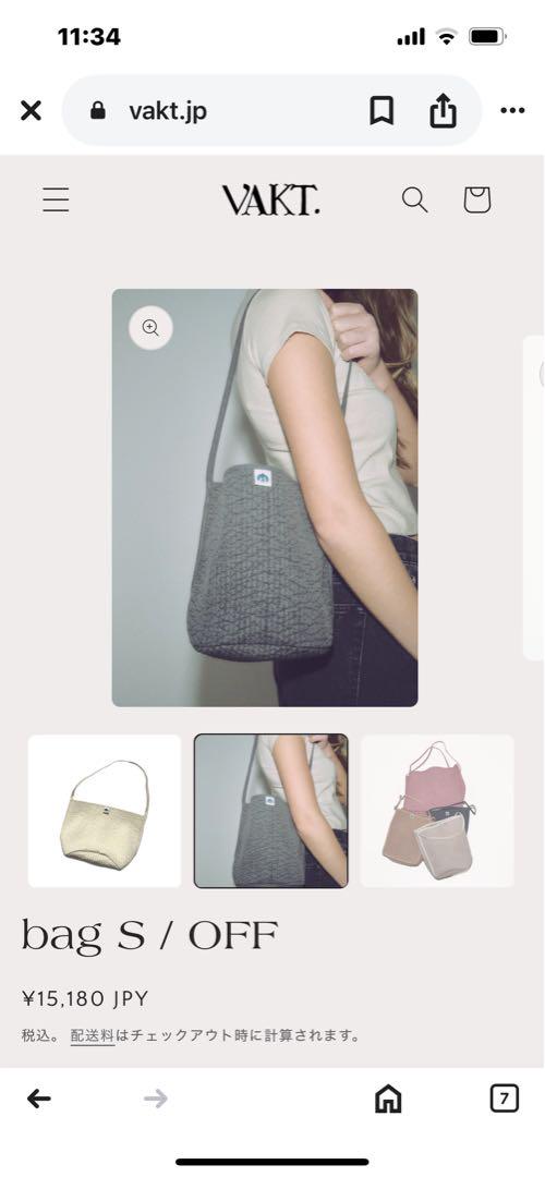 VAKT.bag S／OFF THESHISHIKUI