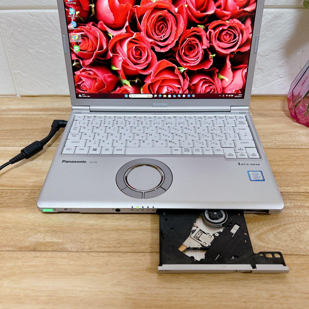 【超美品】レッツノート✨ノートパソコン❤️設定済✨SSD✨core i5✨DVD