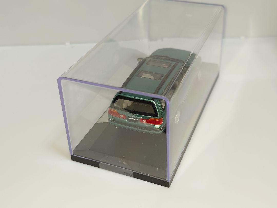 希少 ハイストーリー ステージア 25RS グリーン 1/43 ミニカー