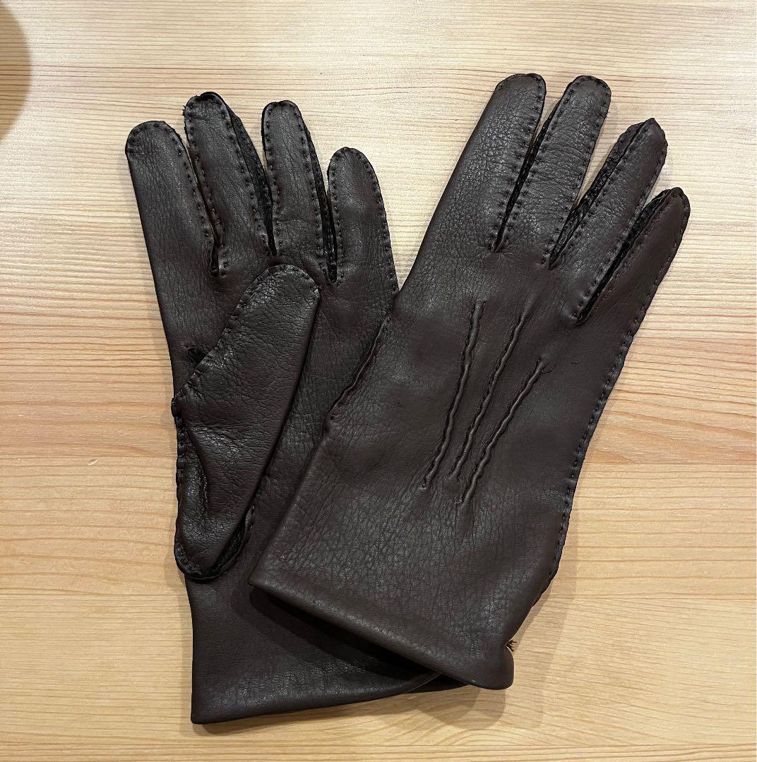 爆売り！ Chester Jefferies deerskin glove 7.5 手袋