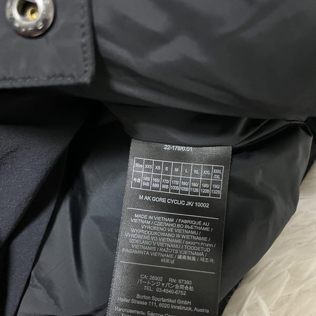 希少サイズ BURTON AK バートン サイクリック ジャケット XL 黒