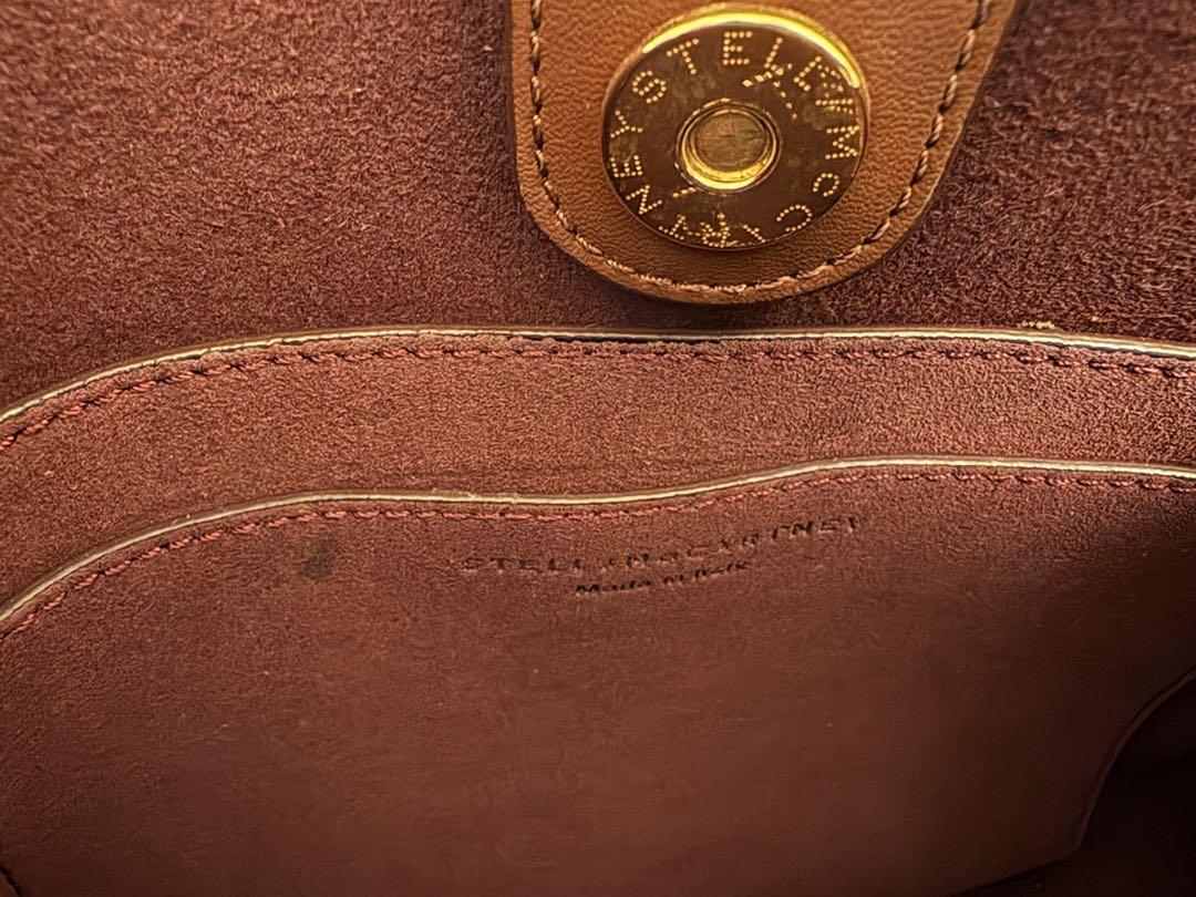 STELLA McCARTNEY ブラウンショルダーバッグ