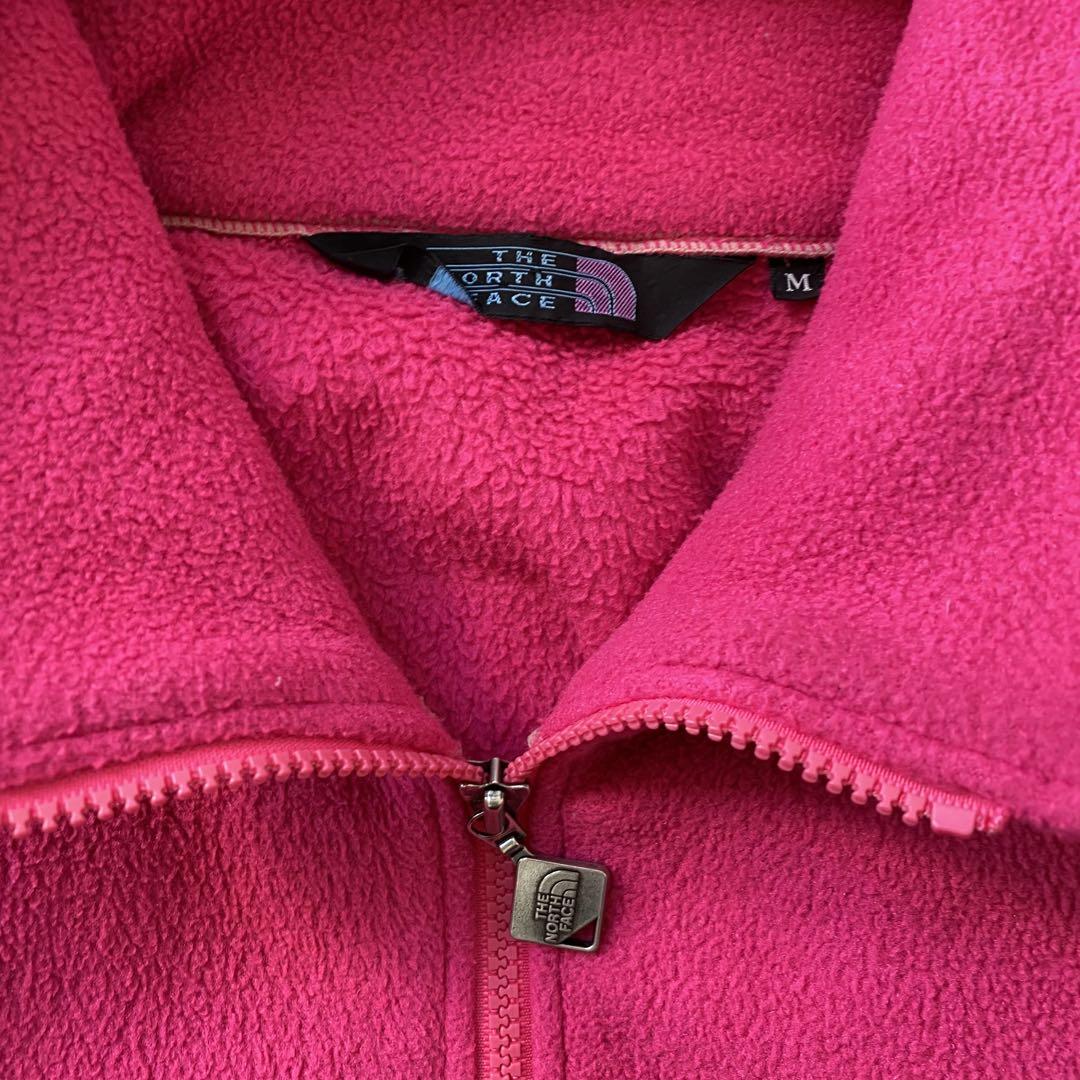 90s The North Face 三角タグ ピンク フリースジャケット