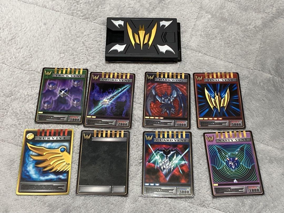 CSM Vバックル＆ドラグバイザー 付属品 カードデッキ 仮面ライダーナイト