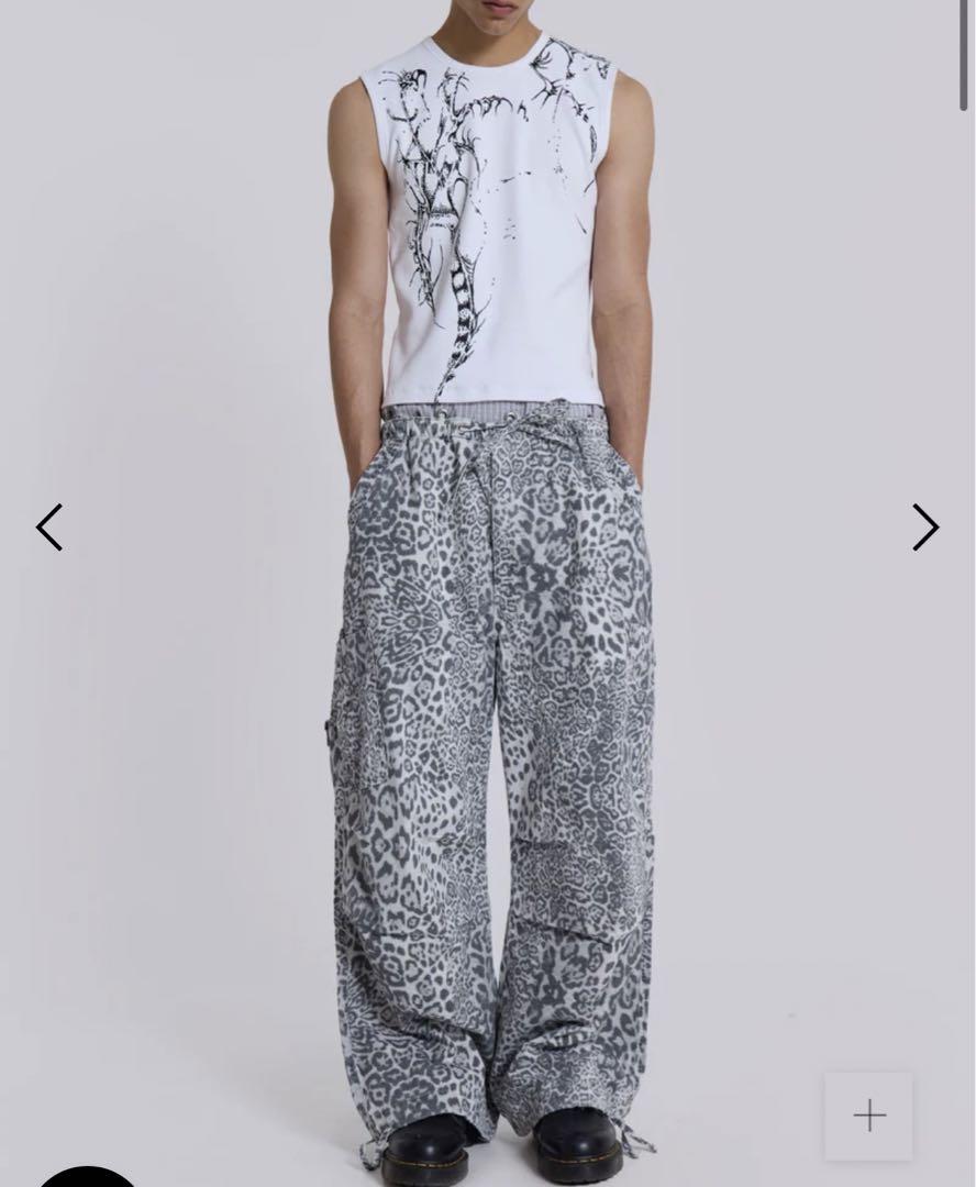 Shop Leopard Fade Colossus Jeans | Jaded London | Clothing