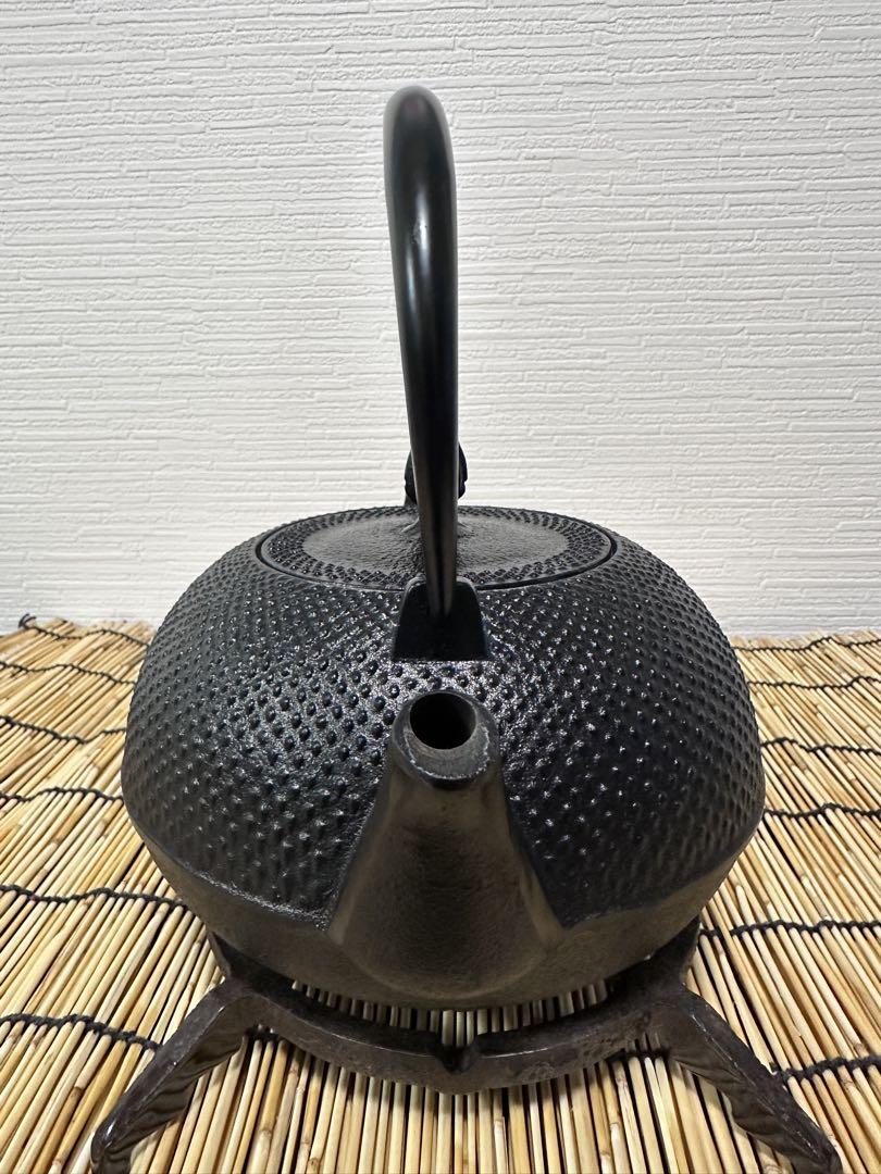 未使用品　南部池永造　１２型アラレ　南部鉄瓶　南部鉄器　調理器具　鉄瓶 USED、南部池永造 12型アラレ 南部鉄瓶 南部鉄器