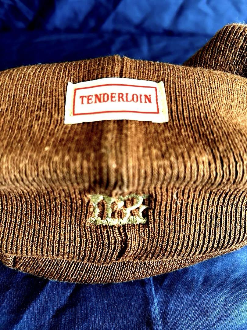初期 激レア TENDERLOIN ブラウン ニット帽 キャスケット