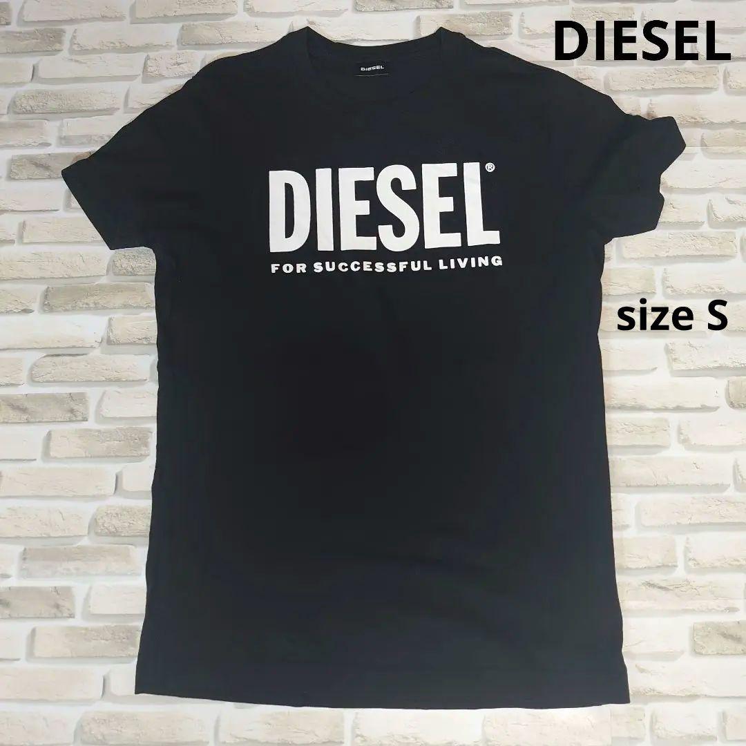 DIESEL 黒 半袖 Tシャツ S