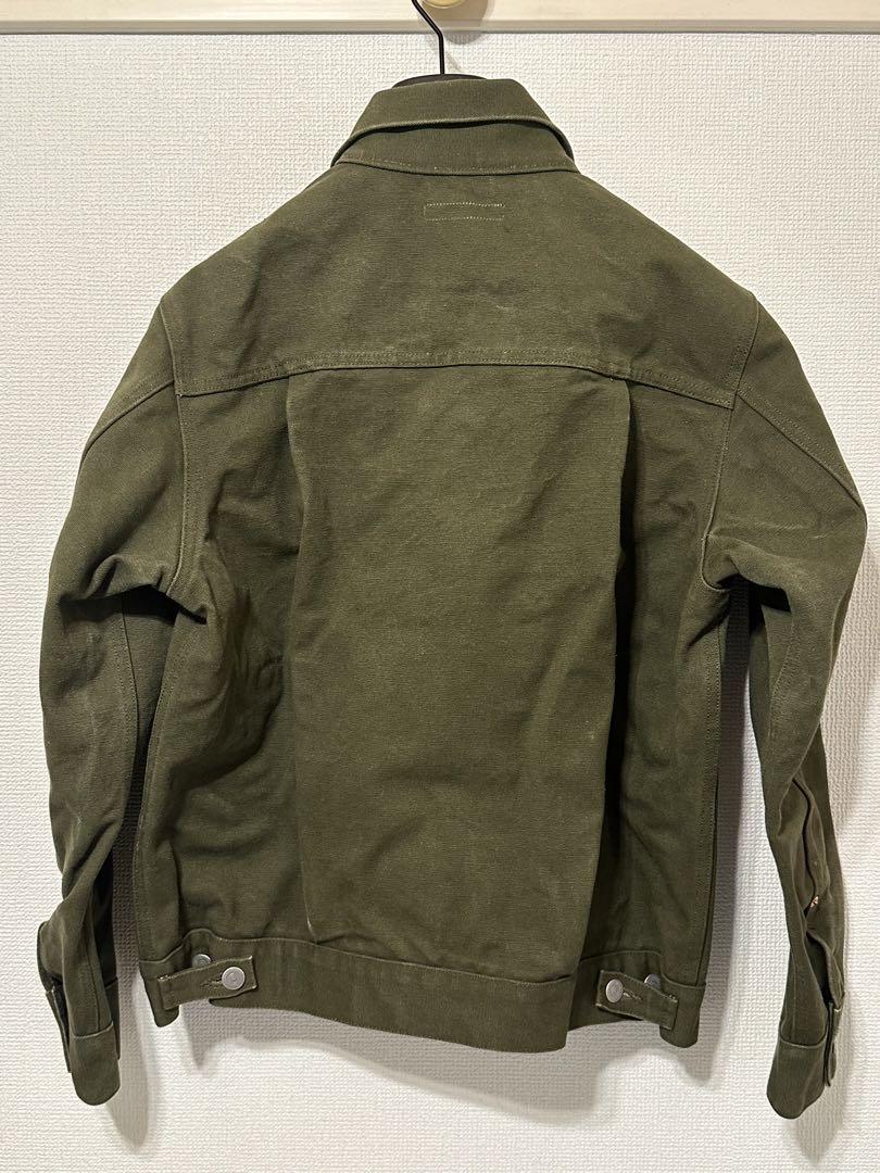 美品  HBNS ハバノス TENT CROSS JACKET テントクロスジャケット