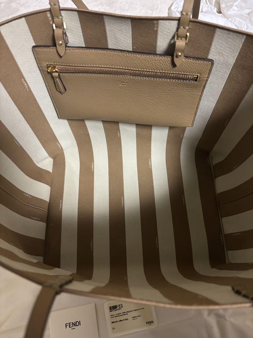 クラシックファッション - fendi ロール ラージ リバーシブルトート