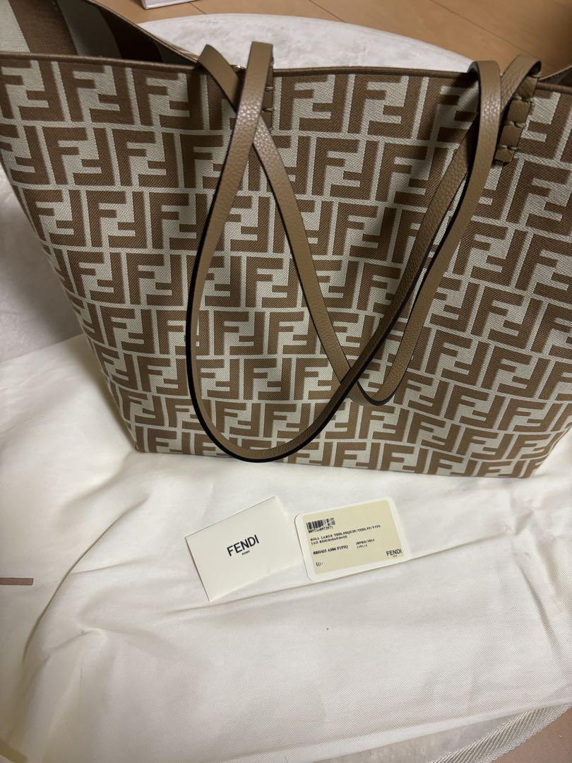 クラシックファッション - fendi ロール ラージ リバーシブルトート