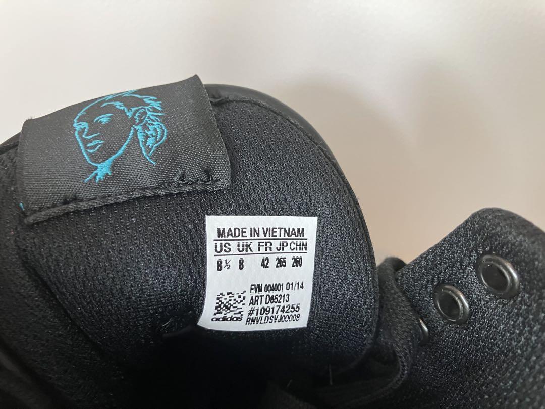 ADIDAS アディダス ジェレミースコット レターズ 　ハイカット