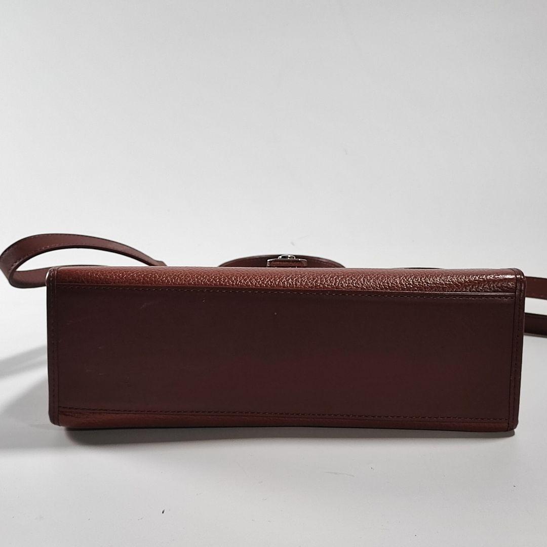 バーバリー ショルダーバッグ ノバチェック 2way オールレザー 茶 かわいい バーバリー ショルダーバッグ ノバチェック 2way オールレザー