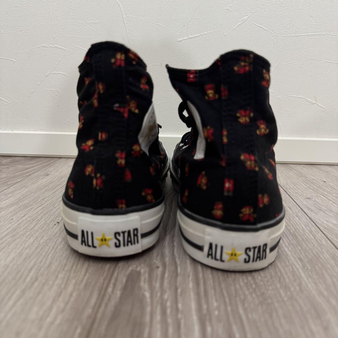 CONVERSE スーパーマリオ ハイカットスニーカー　超美品 希少】美品 コンバース ハイカットスニーカー オールスター
