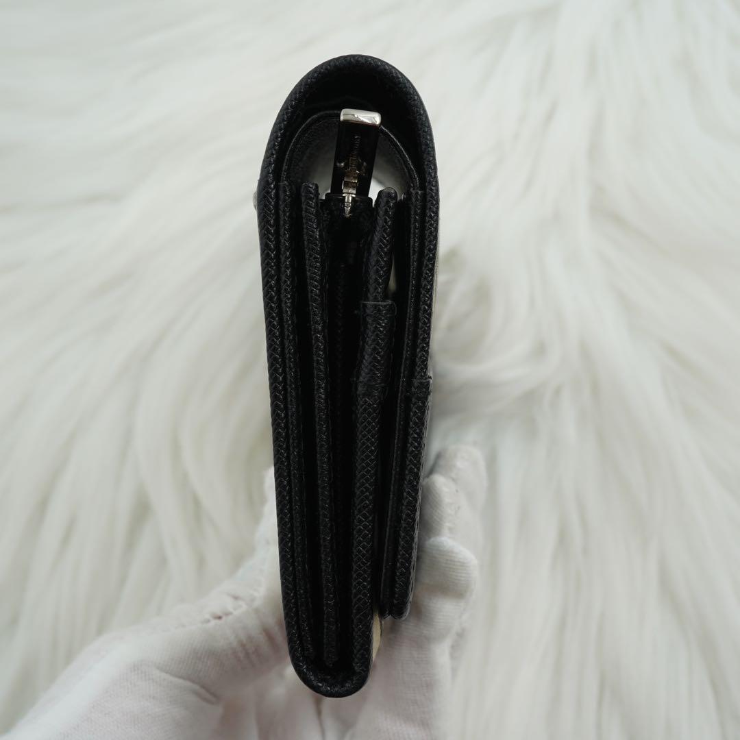 極美品　BURBERRY LONDON 長財布　ノバチェック　ブラック　レザー 楽天市場】【財布】BURBERRY バーバリー ノバチェック柄 2つ折