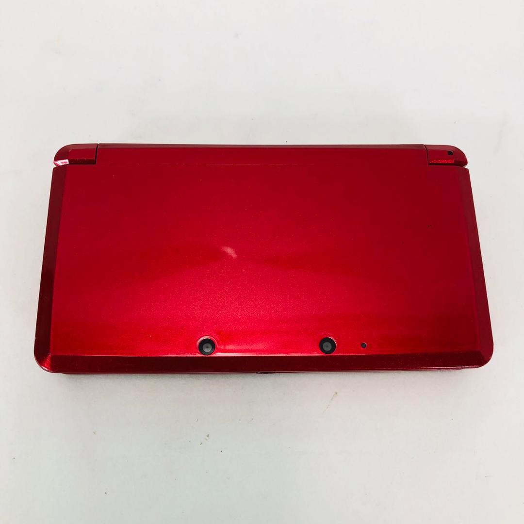ニンテンドー3DS 本体 動作確認済み メタリックレッド 1002_1023