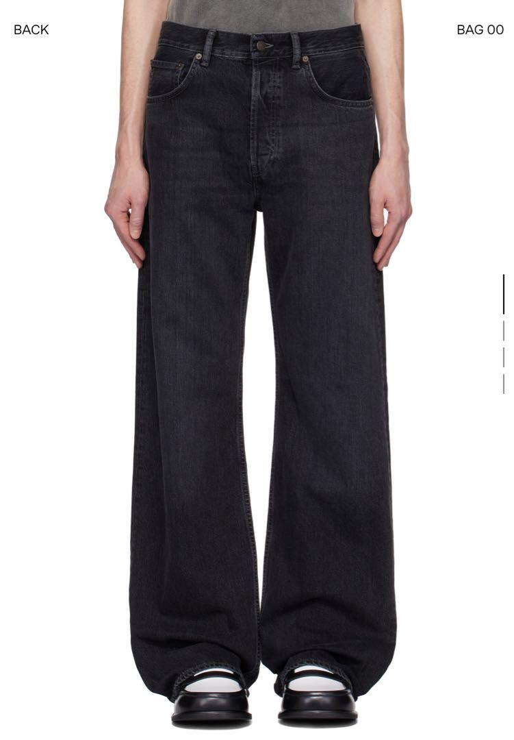Acne Studios 2021M Vintage black 28/32 パンツ Acne Studios 2021M Vintage black 28/32 パンツ