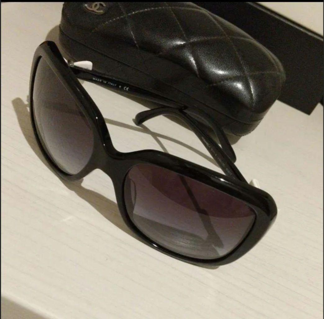 CHANEL　シャネル　リボン　サングラス